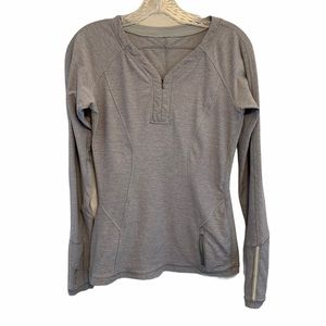 Lululemon Pullover Reflective Zip Ruffle Soft